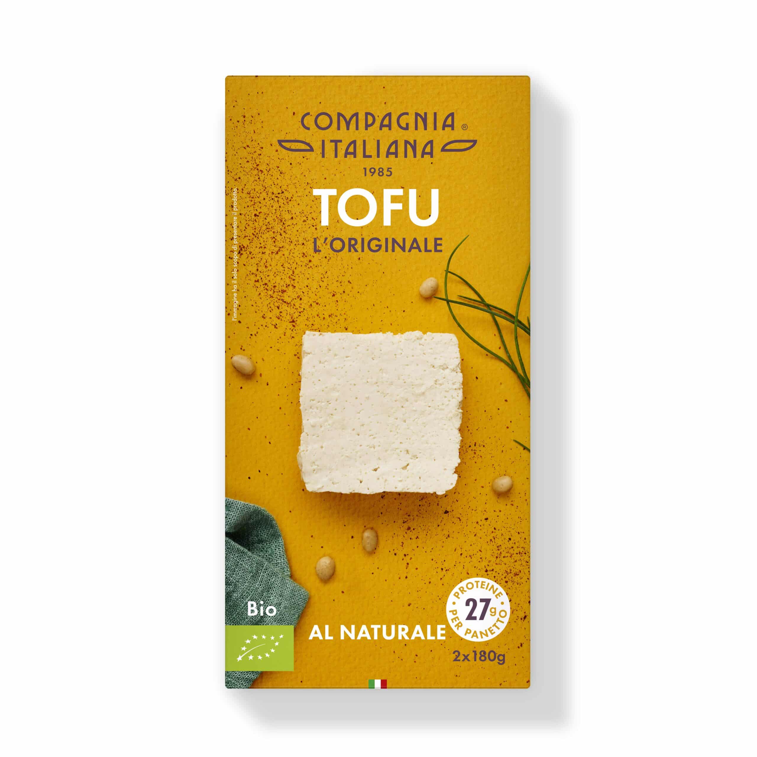 Tofu. L'originale - soffice, versatile e delicato - Compagnia Italiana